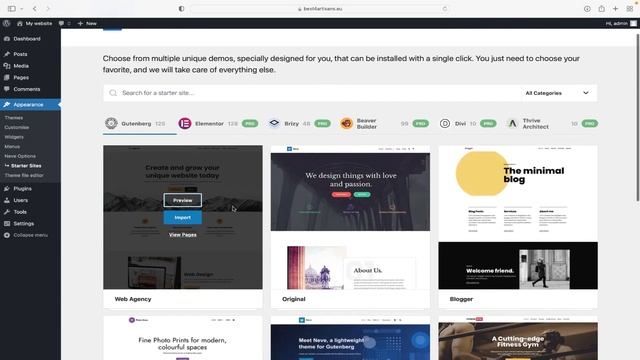 Creating website with WordPress - Best4Artisans Video Tutorial смотреть онлайн