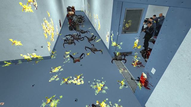 Garry's Mod FIB vs Headcrab Zombies and Skeletons смотреть онлайн