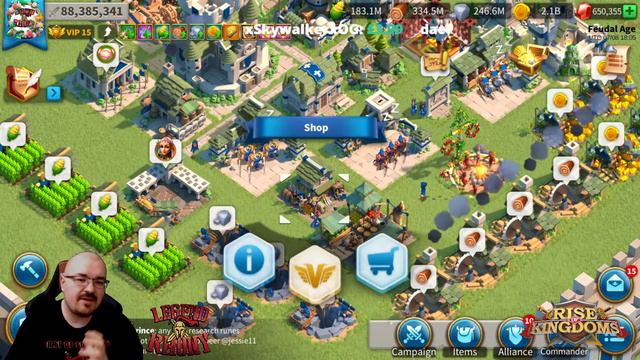 TMG training day! - how to train efficient a lot of troops - Rise of Kingdoms смотреть онлайн