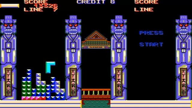 ARCADE MACHINES MAME XYONIX TETRIS CLONE By PHILKO смотреть онлайн