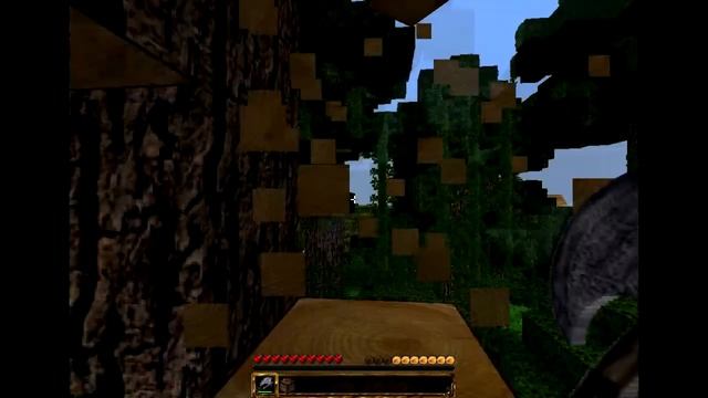 Эффективный способ вырубки деревьев в minecraft. смотреть онлайн