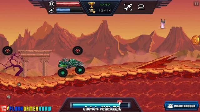 Mad Truck Challenge 3 Full Game Walkthrough (Gold Cup & Star) смотреть онлайн