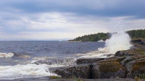 Шторм на Ладоге