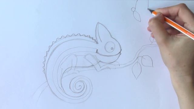 Как нарисовать хамелеона +Идеи для дневника фломастерами -хамелеонами от ArtBerry | Art School смотреть онлайн