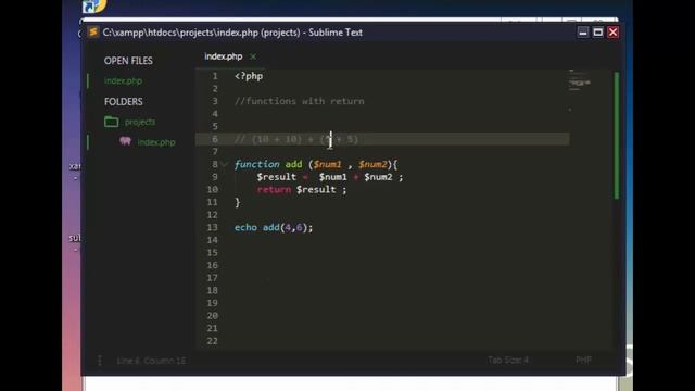 PHP Hindi Tutorial - 028 - Functions With Return Values смотреть онлайн