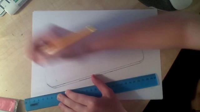 Как нарисовать телефон ( iphone 6 ) смотреть онлайн