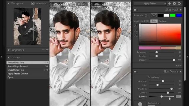 Simple Ways to Color Gradeing Adobe photoshop camera raw Imagenomic Portraiture & Exposure X5 смотреть онлайн