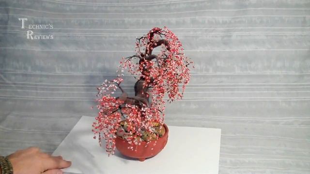 Искусственный бонсай. Сакура. Artificial bonsai. смотреть онлайн