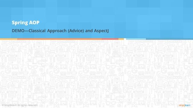 Spring AOP Tutorial | Spring AOP Example In Java | Java Spring Tutorial For Beginners | Simplilearn смотреть онлайн