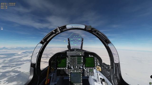 Digital Combat Simulator (f-18) Takeoff, with F-15C Intercept and landing смотреть онлайн