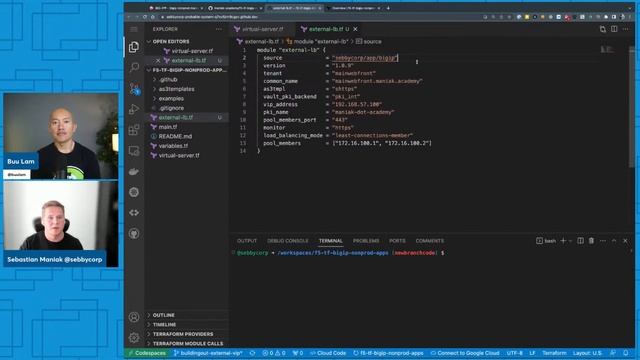 Manage TLS certs on F5 BIG-IP with GitHub Actions & Terraform - DevCentral Connects Ep113 Feb 14 '2 смотреть онлайн