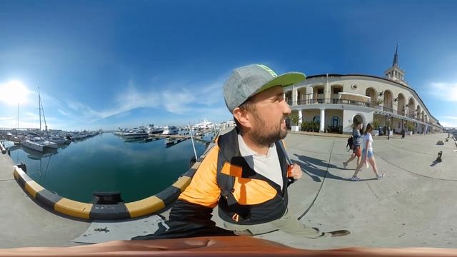 Сочи в ноябре на панорамную камеру 360VR