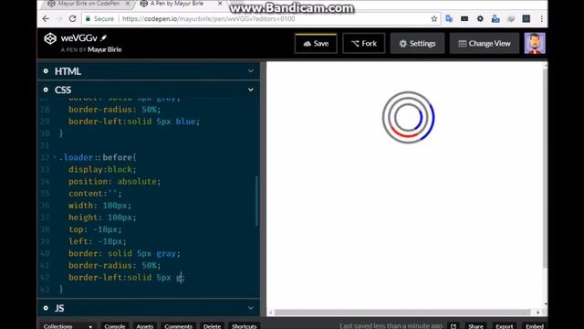 CSS Loader : How to create spinning loader with CSS? смотреть онлайн