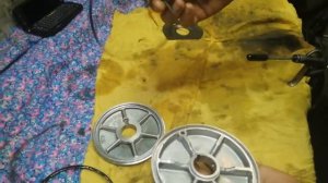 Ремонт мотоцикла Днепр 1988 г. Регулировка клапанов, чистка центрифуге,  электронное зажигания.