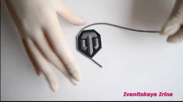 Брелок World Of Tanks из полимерной глины FIMO - МАСТЕР-КЛАСС\TUTORIAL смотреть онлайн