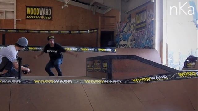 CHAZ ORTIZ - SLOW MO TRICKS AT WOODWARD смотреть онлайн