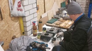 РАЗБИРАЮ ДВИГАТЕЛЬ ROTAX 552 ОТ SKANDIC 550 XU ПРОБЕГ 20т.