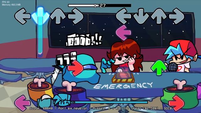 fnf mod AMONG US:Skeld Symphony android apk смотреть онлайн