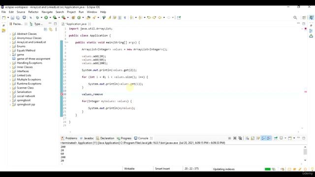 32. Array List & Linked List | Java Programming Complete Beginner to Advanced | #launchedtv смотреть онлайн