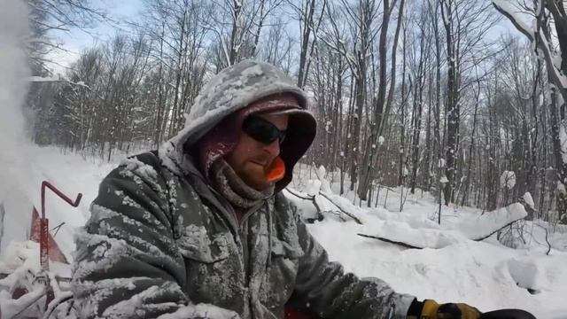 Blizzard Buries Off Grid Cabin смотреть онлайн