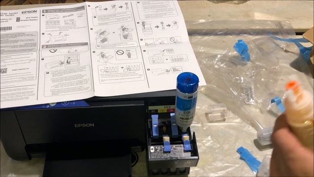 Epson EcoTank / Supertank Printers review, unboxing, installation. How to refill Epson EcoTank ink? смотреть онлайн