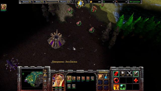 Warcraft 3: Reforged Прохождение #46 - [Проклятие Эльфов Крови] Глава 1: Недопонимание. смотреть онлайн