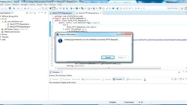 JAVA- Send HTTP Get/Post Request and Read JSON response смотреть онлайн