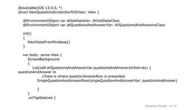 iOS : SwiftUI Fatal error: No ObservableObject of type " " found and @EnvironmentObject error: may смотреть онлайн