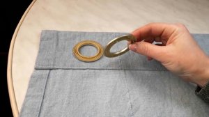 Штора на ЛЮВЕРСАХ Своими Руками. ЛЮВЕРСЫ Без Специальных инструментов