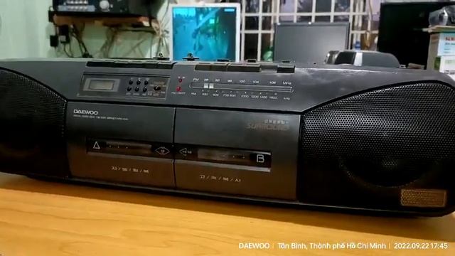 radio cassette DEAWOO text băng đài full 2 hộc băng смотреть онлайн