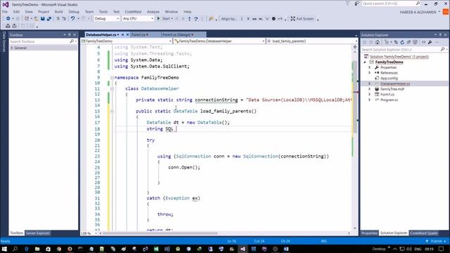 Learn C# and Service-based Database Windows Forms Treeview tutorial 3 смотреть онлайн