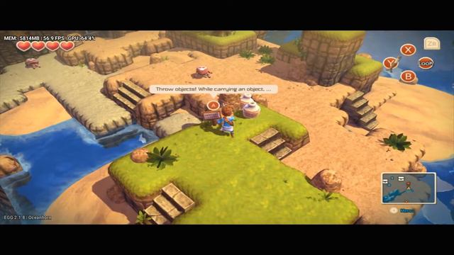 Egg NS Emulator | Oceanhorn | Sony Xperia 1 III Snapdragon 888 смотреть онлайн