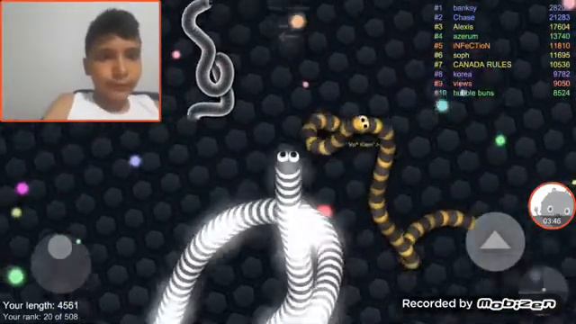Slither .io (5 inci oldum ) смотреть онлайн