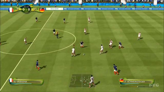 2014 FIFA World Cup Brazil - France vs Germany Gameplay [HD] смотреть онлайн