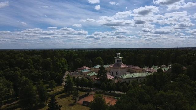 Александровский парк. Пушкин | Аэросъёмка | 4К смотреть онлайн