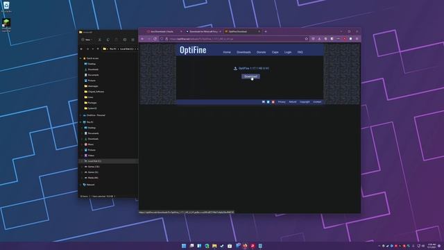 How to Install Forge + Optifine for Minecraft Launcher Windows Store/Gamepass смотреть онлайн