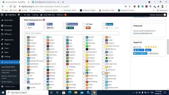 How To Add Social Share Buttons To WordPress 2021 | Add Social Icons In WordPress смотреть онлайн