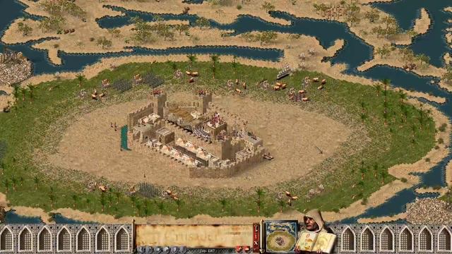 Stronghold Crusader HD - KI Vorstellung - Neue Burgen des Marschal смотреть онлайн