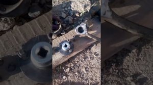 Переделка шаровых(верхних рычегов Тойоты Хайс) под съёмные Волговские.