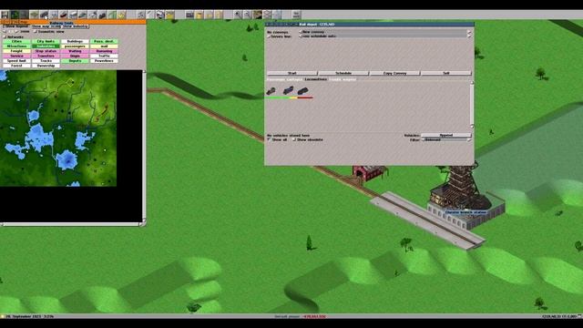 Simutrans. Урок 2. Строим железнодорожную линию