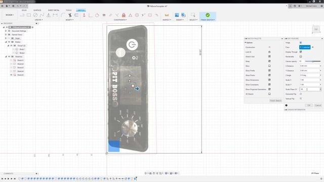IoT#55 – How to Import Picture and Create a Sketch Drawing in Fusion 360 смотреть онлайн