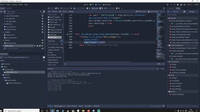 GODOT Groups Demostration using a working example. смотреть онлайн