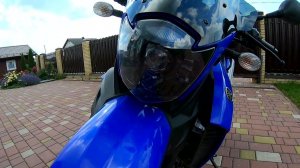 Установка светодиодной фары с Алиэкспресс на мотоцикл Yamaha XT660R