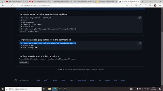 Curso de Angular - Clonar e Instalar un Proyecto de Angular - Git + GitHub - 2022 - #5 смотреть онлайн