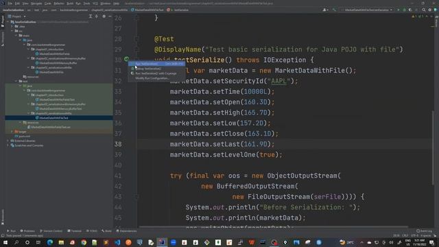13 - Java Serialization with file - Code Demo смотреть онлайн