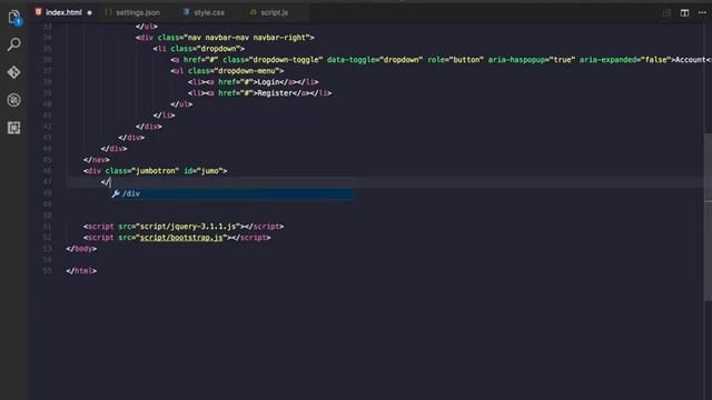 Bootstrap tutorial for Beginners 2017 Jumbotron 4 смотреть онлайн