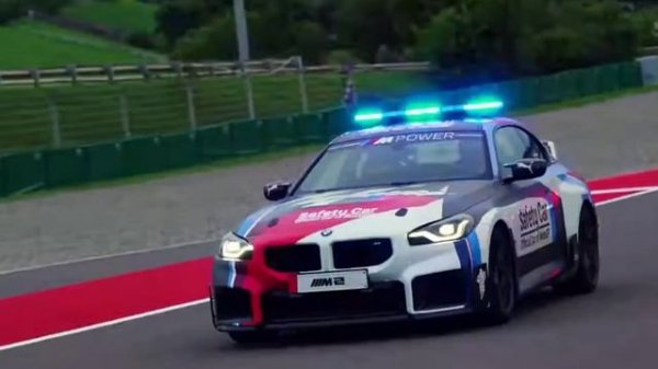 BMW safety car