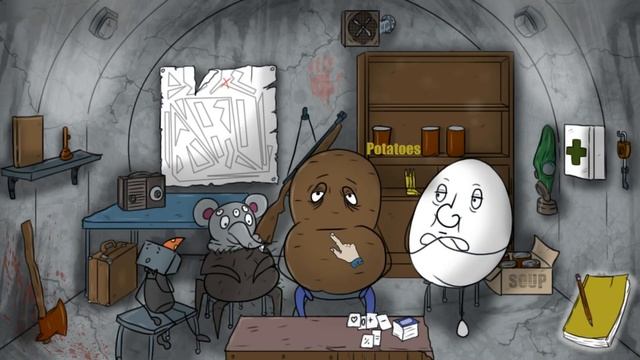 60 SECONDS!... WITH A POTATO AND A EGG?! | ONE NIGHT AT POTATOE'S 4: SPACE MADNESS | FNAF FAN GAME смотреть онлайн