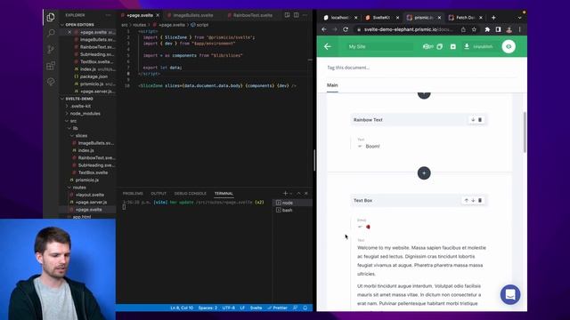 SvelteKit 1.0 Crash Course - Full Tutorial with Prismic смотреть онлайн