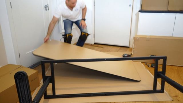 IKEA BEKANT Desk Assembly / Hight Adjustable Seating Ikea Desk (non-motorised)